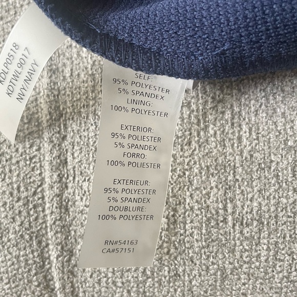 KENSIE NWT Navy Fit & Flare with pockets - Picture 7 of 8